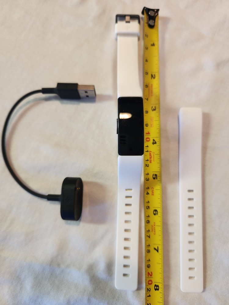 Fitbit Inspire HR Activity Tracker White With Accessories