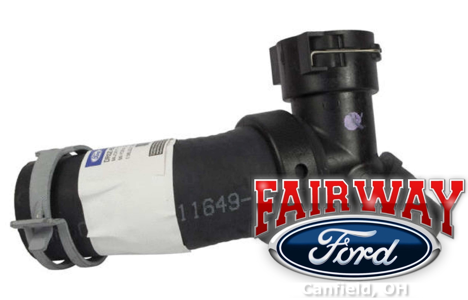 11 thru 23 F-150 OEM Ford 5.0L Thermostat Housing T Connector Hose DR3Z-8566-B