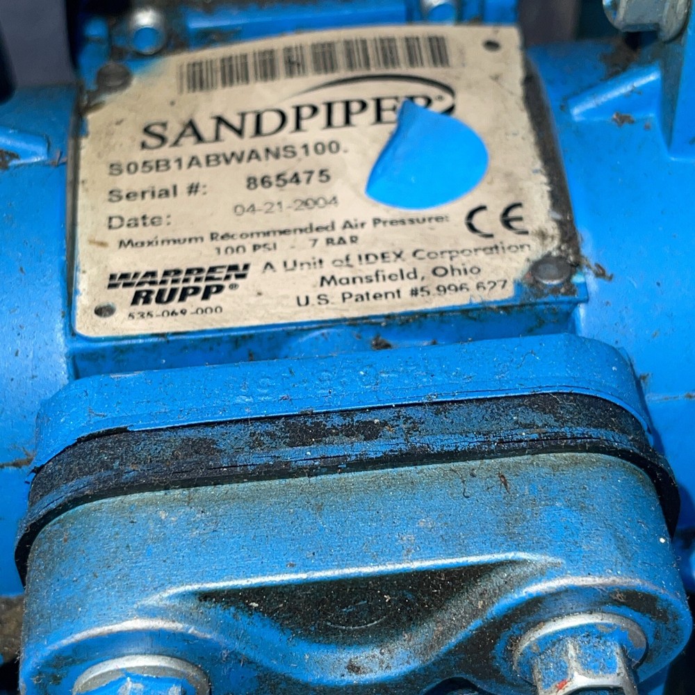 SANDPIPER S05B1ABWANS100 Diaphragm Pump - Blue