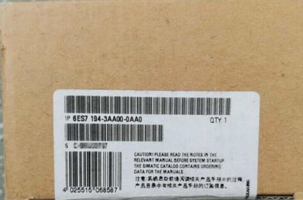 New In Box SIEMENS 6ES7 194-3AA00-0AA0 Module
