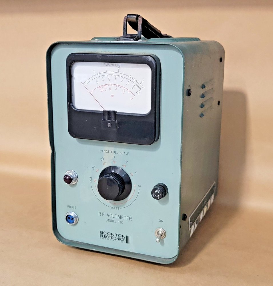 Boonton Electronics 91C RF Voltmeter AS IS (Powers ON)