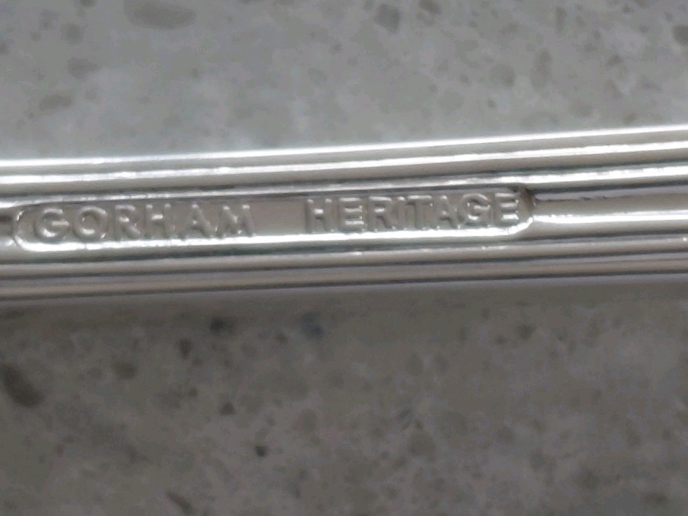 Gorham Heritage Silverplate Italy Serving Spoon 13" NEW