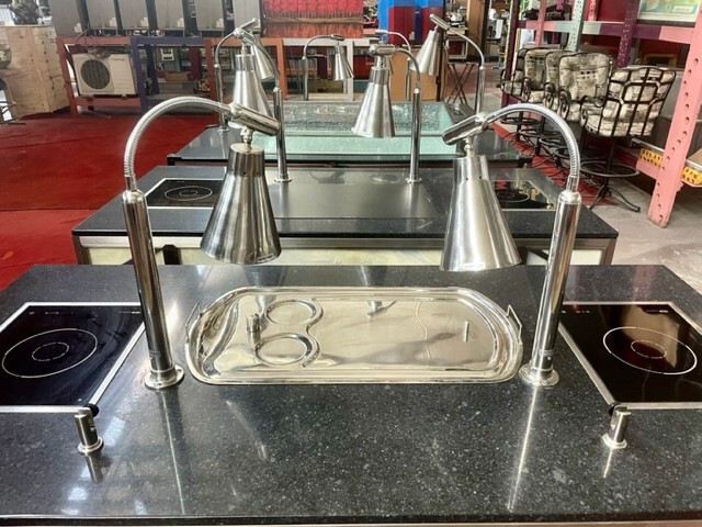 Elegant Buffet Tables with Table Top Burners