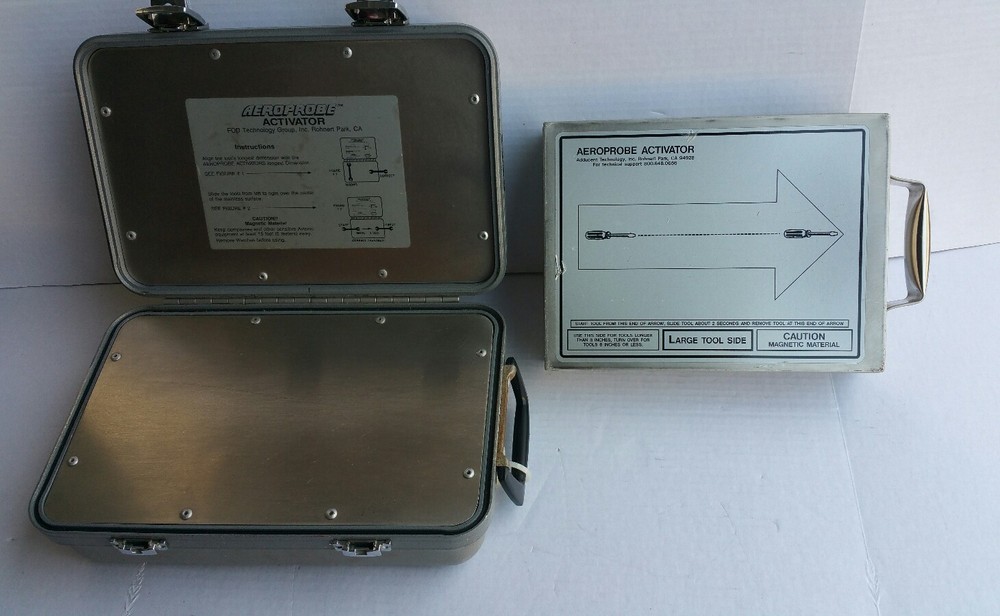 Aeroprobe Electronic Tool Detection System with two activators