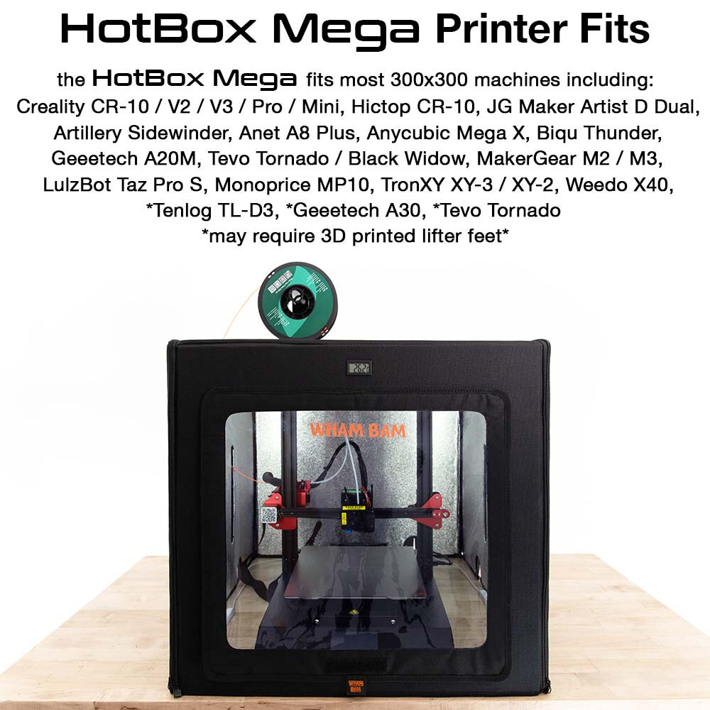Wham Bam HotBox Mega - 3D Printer Enclosure