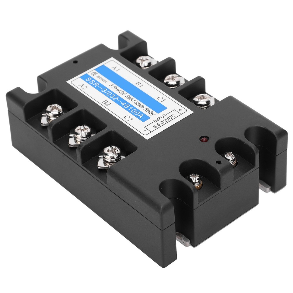 3 Phase Solid State Relay Electric Input SSR-3 D48100 100A DC Controlled AC