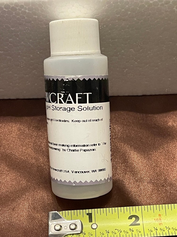pH Storage Solution to Store pH Electrodes 2oz Brewcraft
