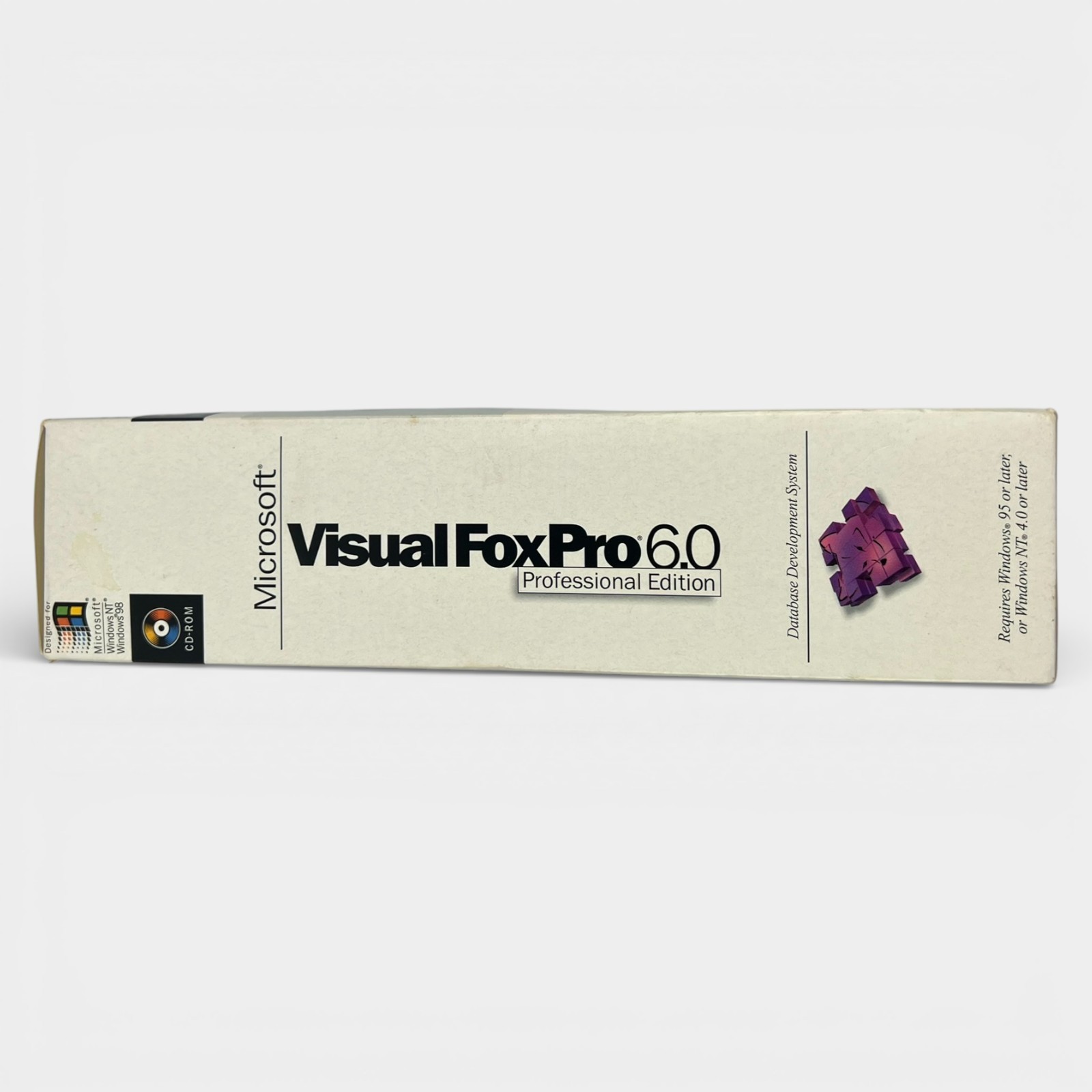 Microsoft Visual FoxPro 6.0 Professional Edition Box Set w/ Key
