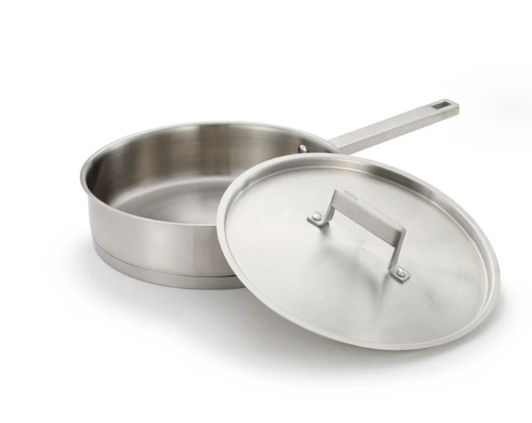 AVAA Stainless Steel Saute Pan w/ Lid 26x6.5CM