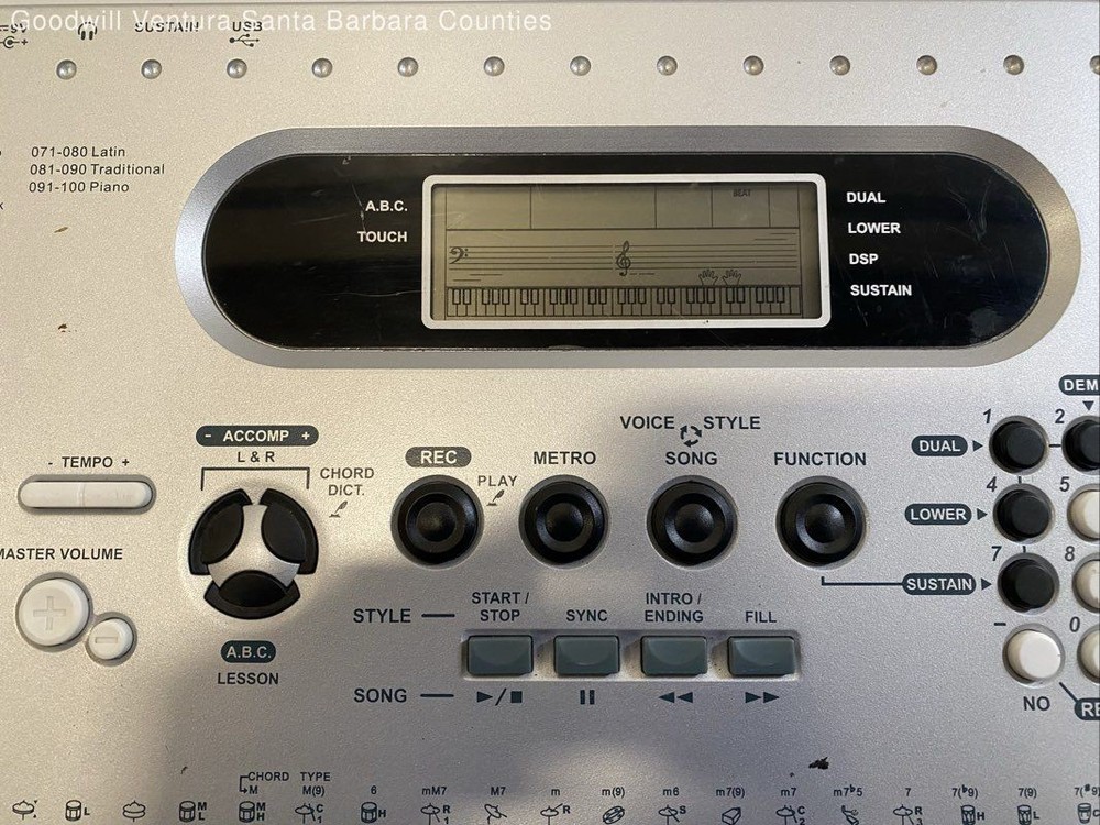 eMedia Portable Electronic Keyboard 61-Keys - Read