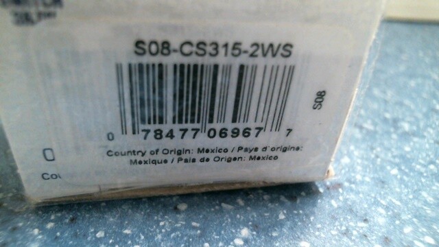 Leviton 3-way Light Switch (CS315) FS