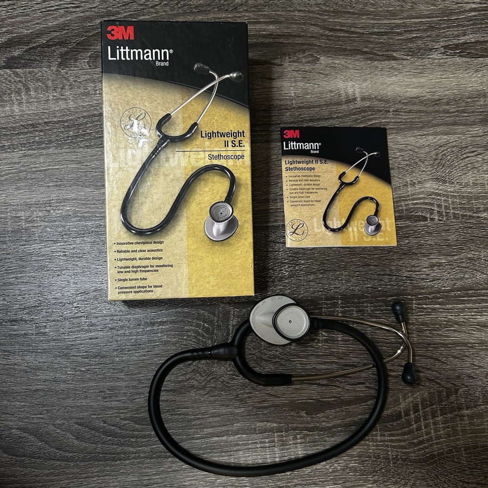 Littmann L2450 Lightweight II S.E. Stethoscope - Black