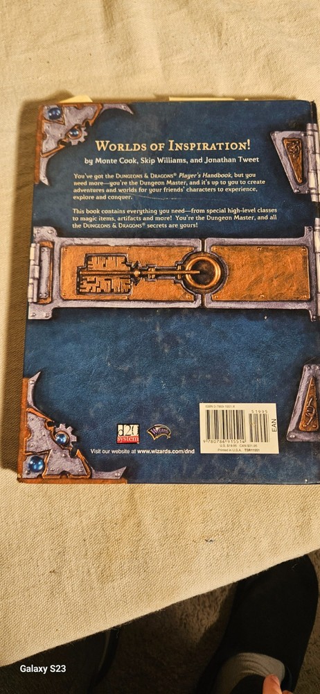 D&D 3.5 Dungeon Master’s Guide – Core Rulebook II – 2003