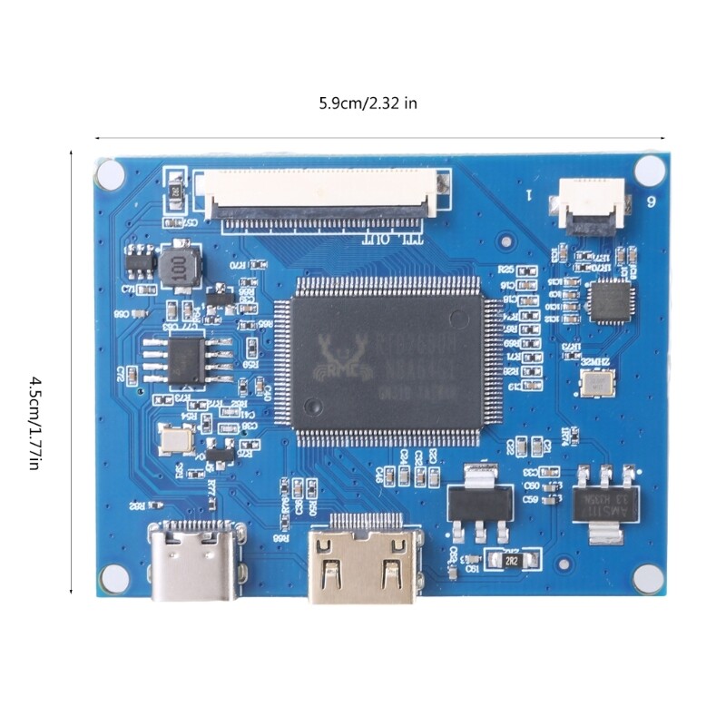 Touch Panel Board 40pin 5" LCD Screen Panel Driver Board Controller Mainboard