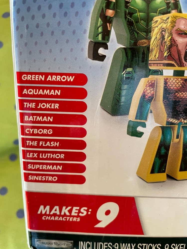 3DIT CHARACTER CREATOR DC Super Heroes Mega Molding Machine Mega Refill Pack NEW