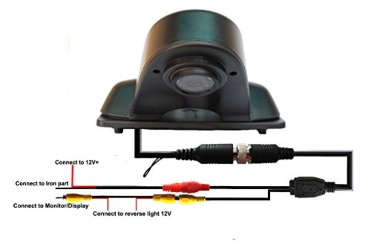 Sprinter Brake Light Backup Rear View Camera Compatible with Backup Camera for