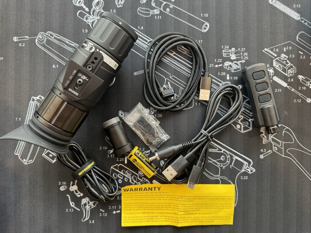 InfiRay Outdoor Mini MH25 V2 Multi-function Handheld / Hemet mounted Thermal.