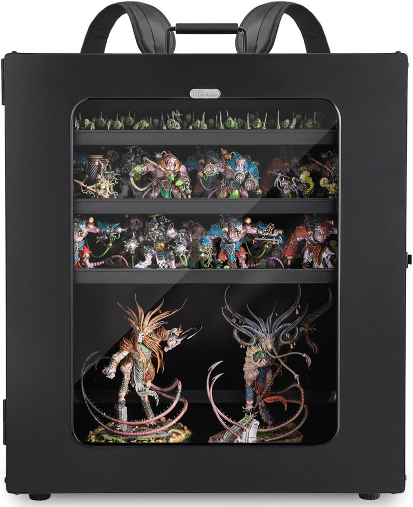 Stackable Miniature Storage Case for Warhammer 40K - Large Size