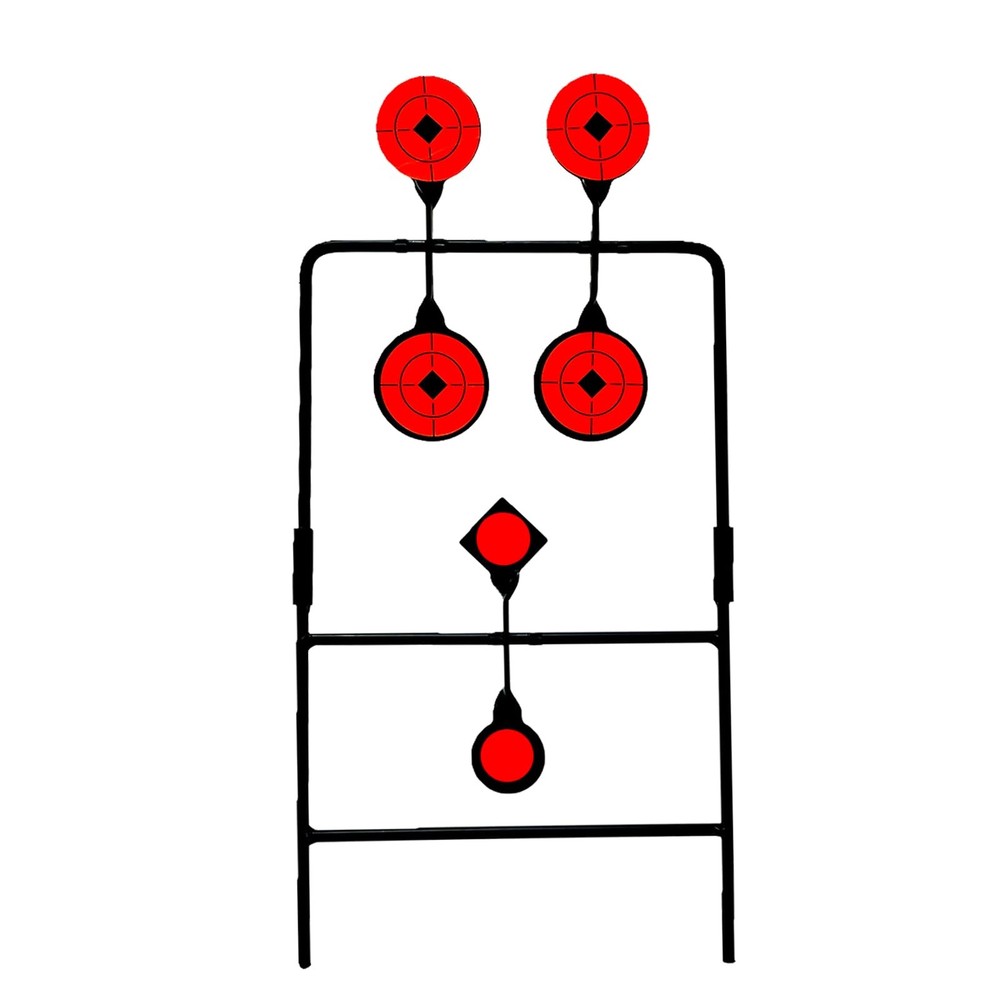 Backyard BB Metal Target, Automatic Reset, Round, Iron, Round, Patio 4 Circles