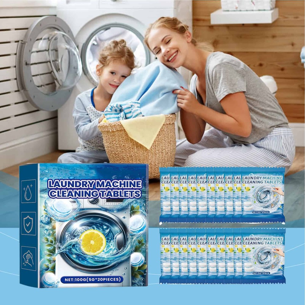 Washing Machine Cleaner Deep Dirt Deodorizer Deep Decontamination Cleaning Sheet