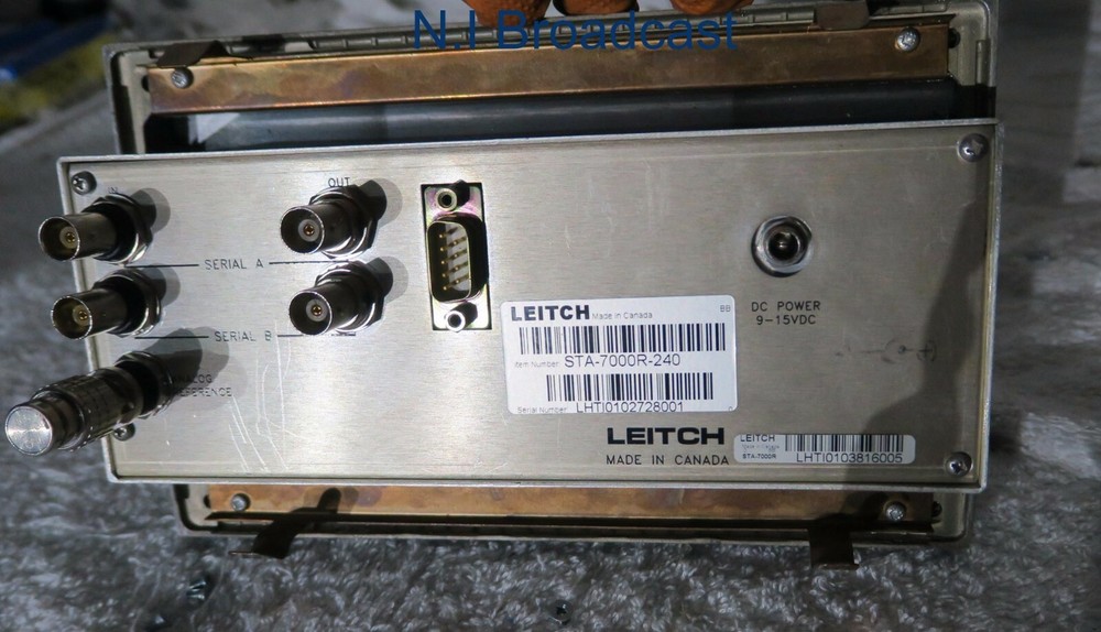 Leitch sta7000r remote panel