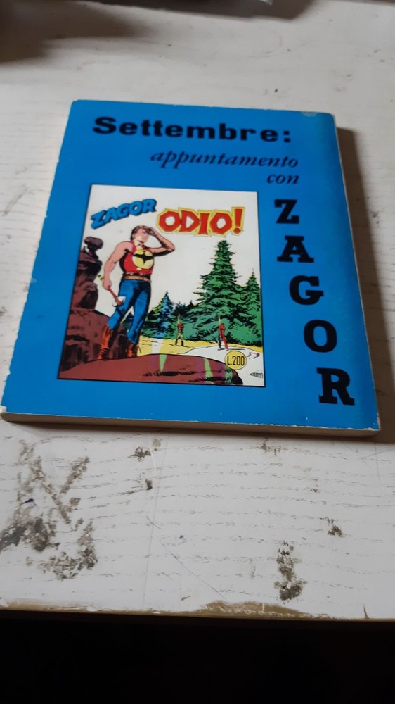 ZAGOR ZENITH ORIGINAL NO. 89 EXCELLENT CONDITION