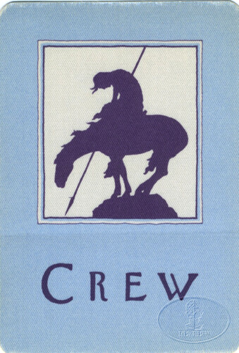NEIL YOUNG Crazy Horse 1987 Backstage Pass Crew Rare!