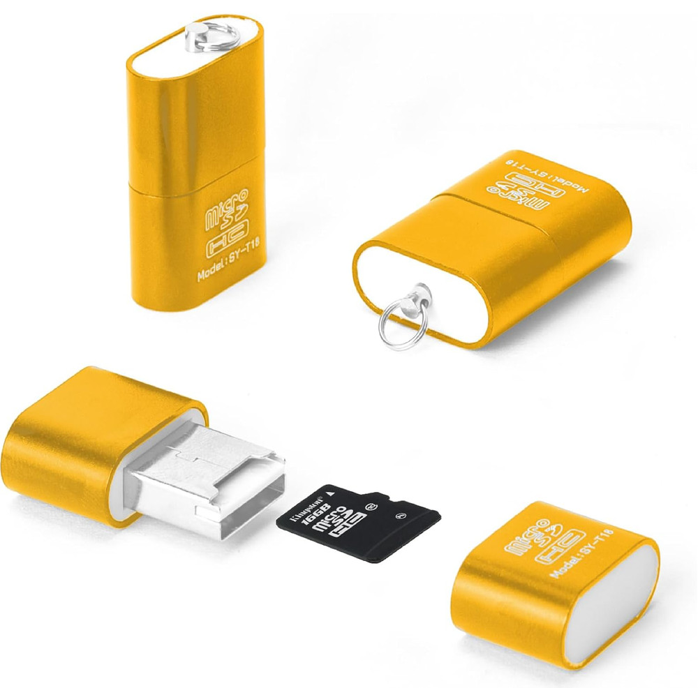 [3 Pack] Micro SD Card Reader for Android,Micro SD Card to USB Adapter, TF Card