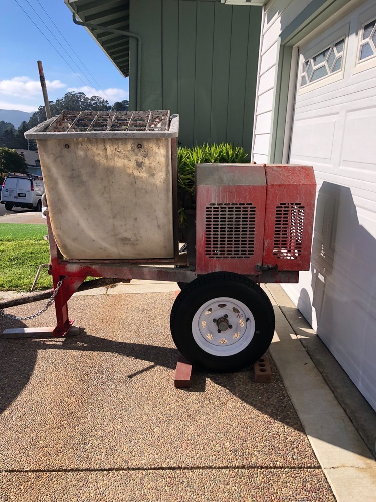 Used Gas Mortar Mixer