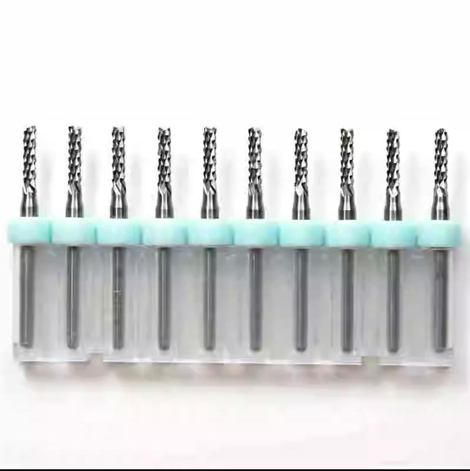 0.5~3.175mm Carbide End Mill Engraving Bits CNC PCB Machinery 1/8" shank