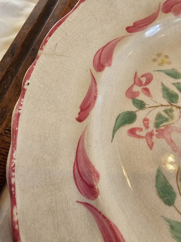 Vintage fruit themed plates and bowls