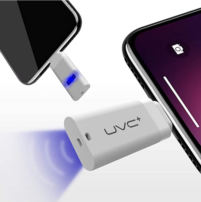 UV Sterilization UVC Germicidal lamp for iphone + android