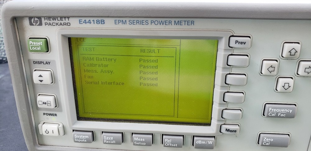 HP Agilent EPM E4418B Power Meter Hewlett Packard