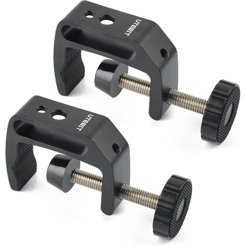 Durable Adjustable Mini C Clamp Set Woodworking Desk Table Bench Mounting New