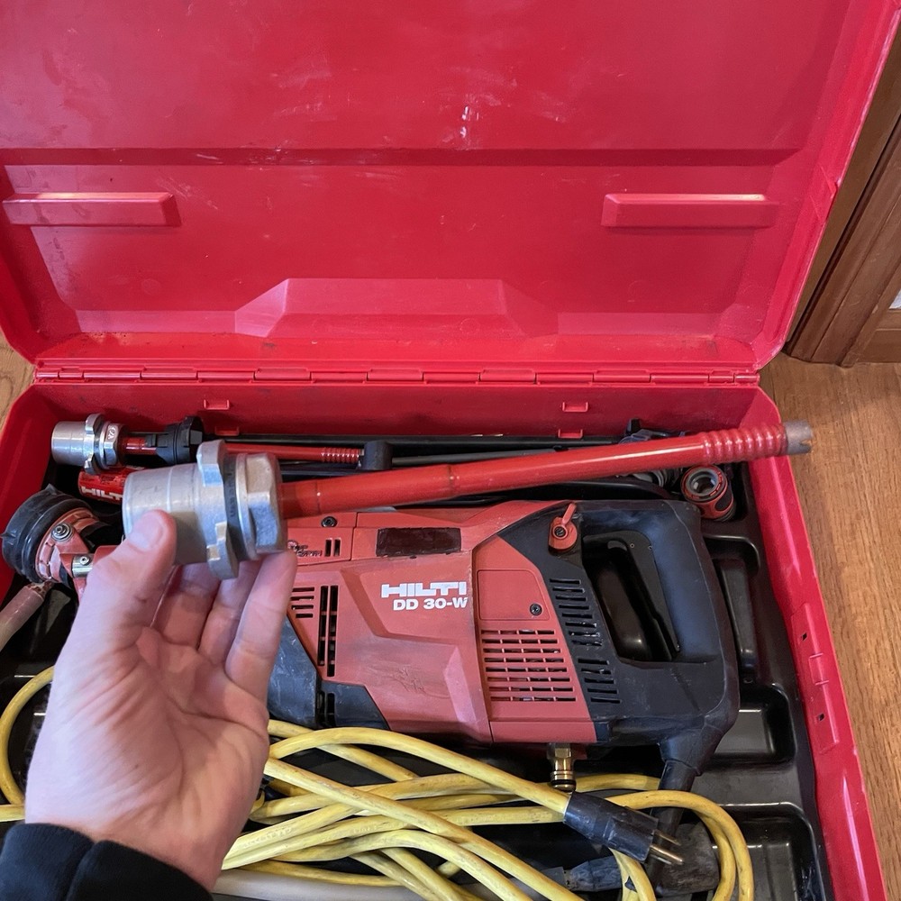 Hilti DD 30-W Diamond Core Drill Machine Handheld / Rig-Mounted w/ Case