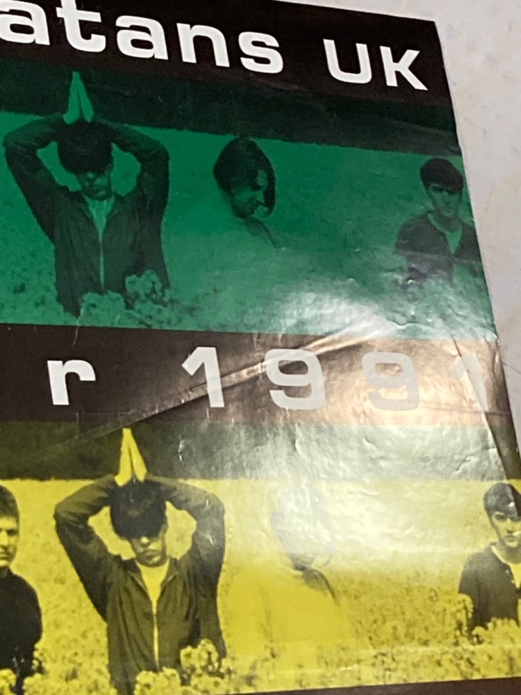 Charlatans U.K. 1991 Promo Poster Poster Q