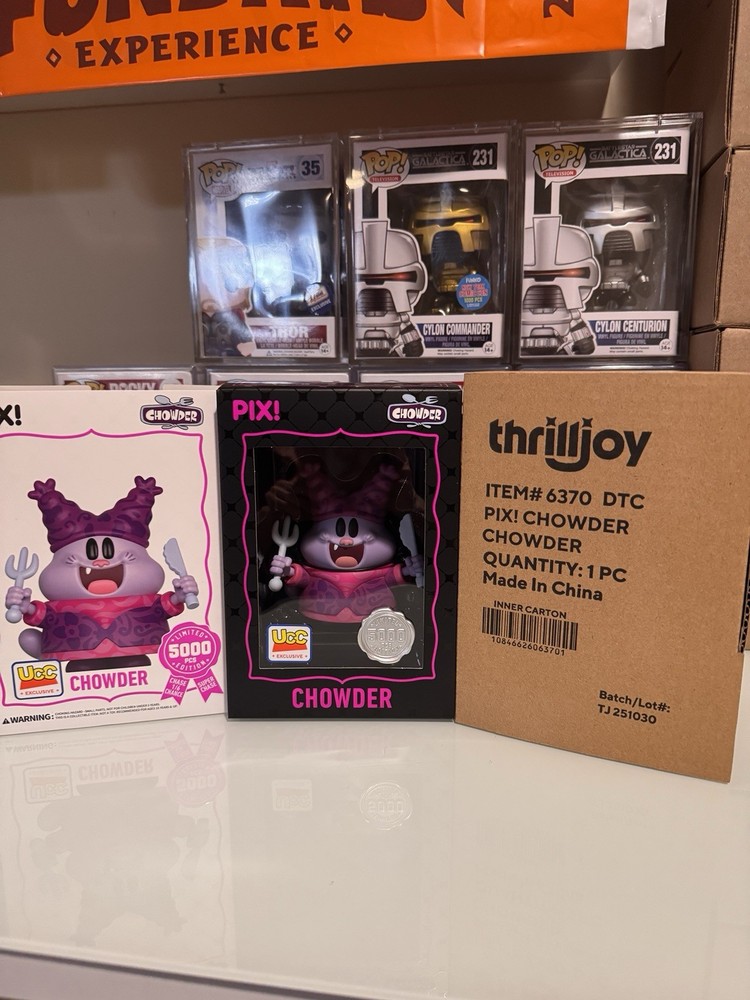 THRILLJOY  PIX COMMON CHOWDER UCC EXCLUSIVE LIMITED 5000 CARTOON NETWORK