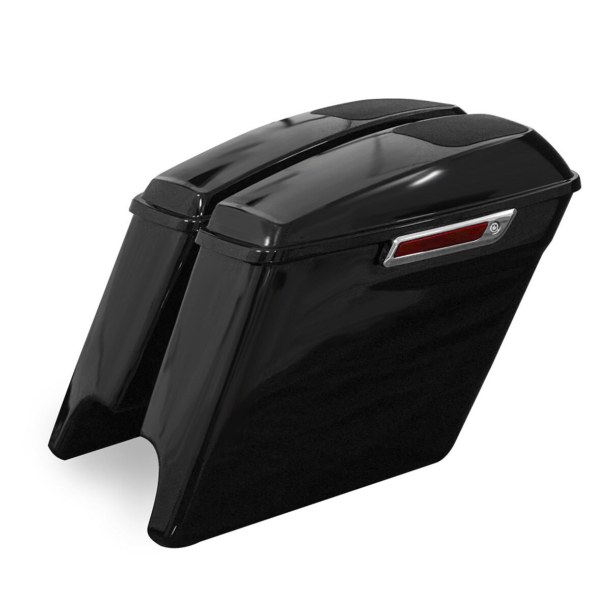 5" Stretched Extended Hard Saddlebags w/ 6x9" Speaker Lid For Harley Touring 14+