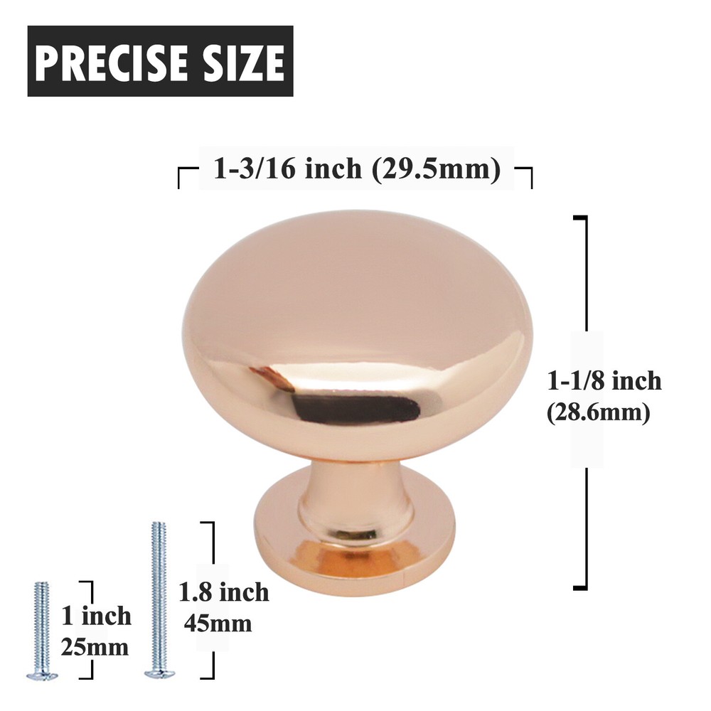Probrico Cabinet Drawer Handles Kitchen Zinc Alloy Bar Pulls Knobs Shell Cup