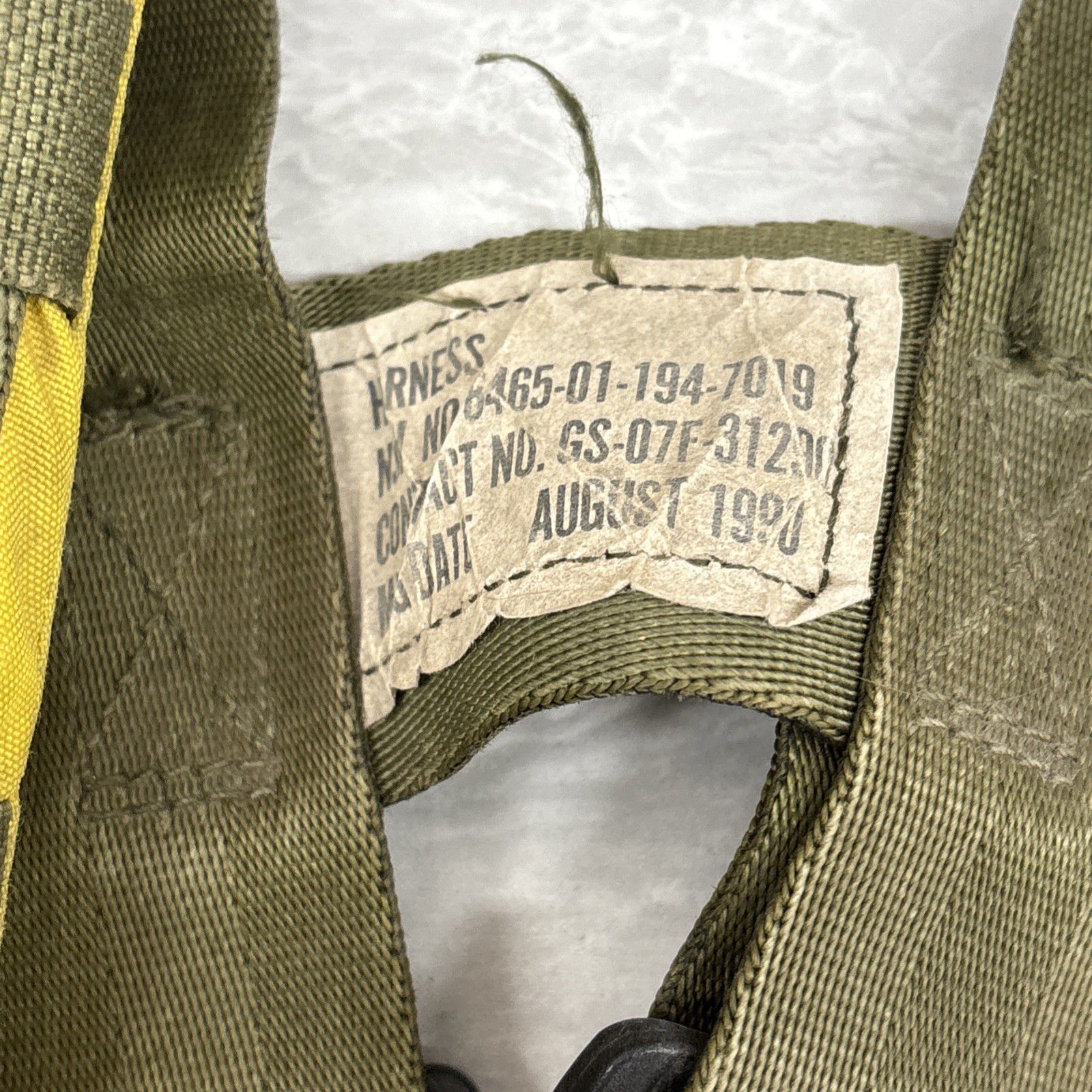 VTG US Forest Service Supply FSS Firefighter Harness, Belt, (2)Canteen Pouches