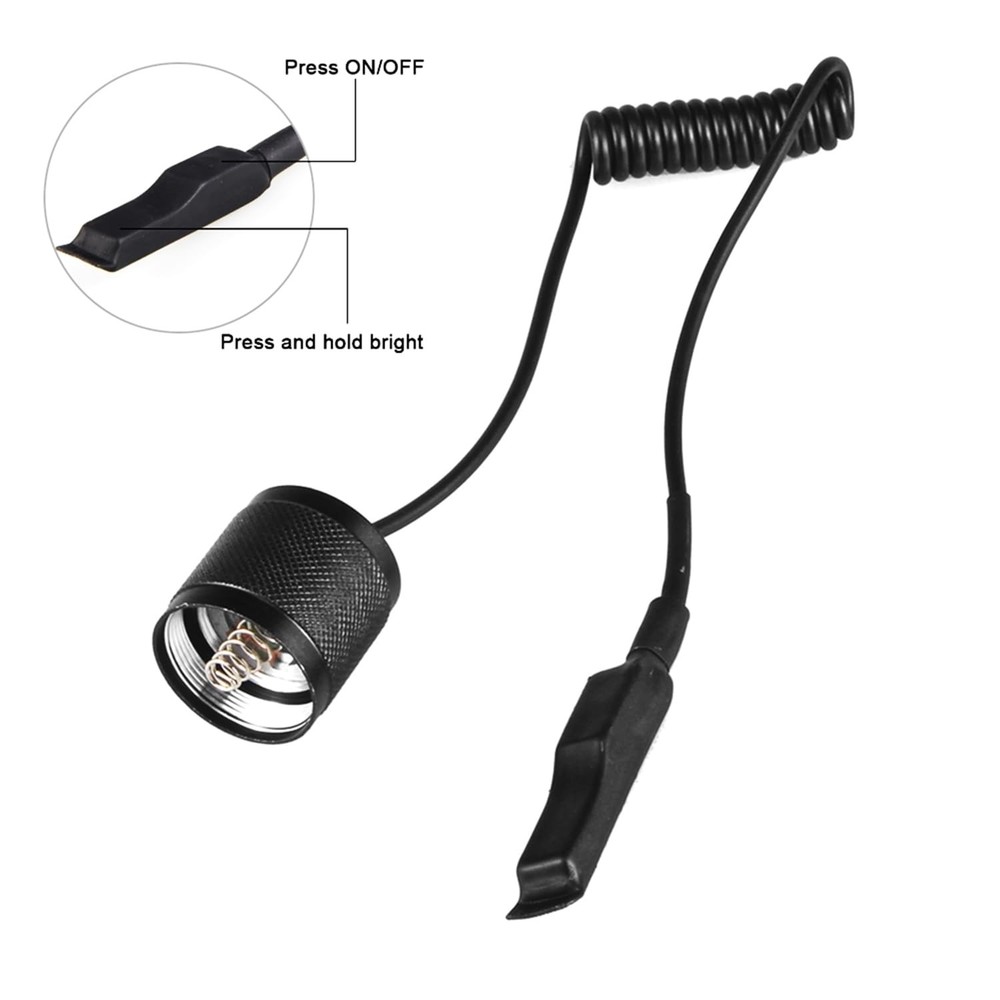 WINDFIRE Green Light LED Flashlight Super Bright Zoomable