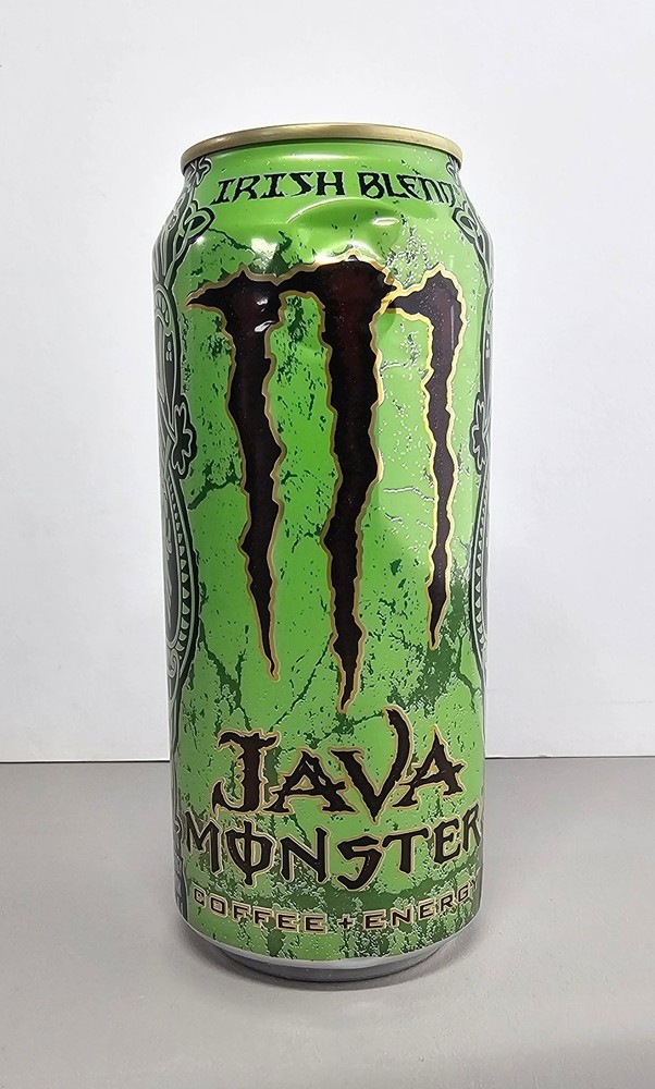 Monster Energy Java Irish Blend Unopened Can SEALED 16.9 oz Retired
