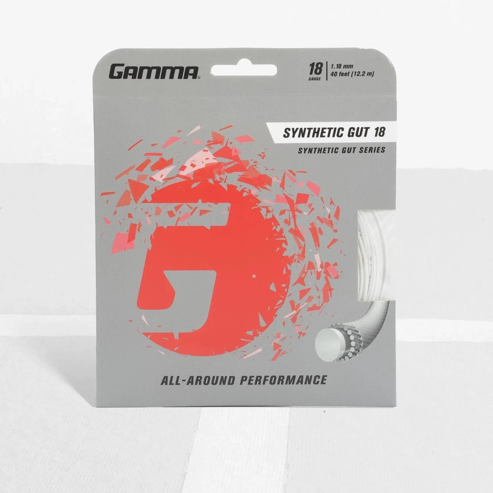 Gamma Synthetic Gut Tennis String, Control & Durability