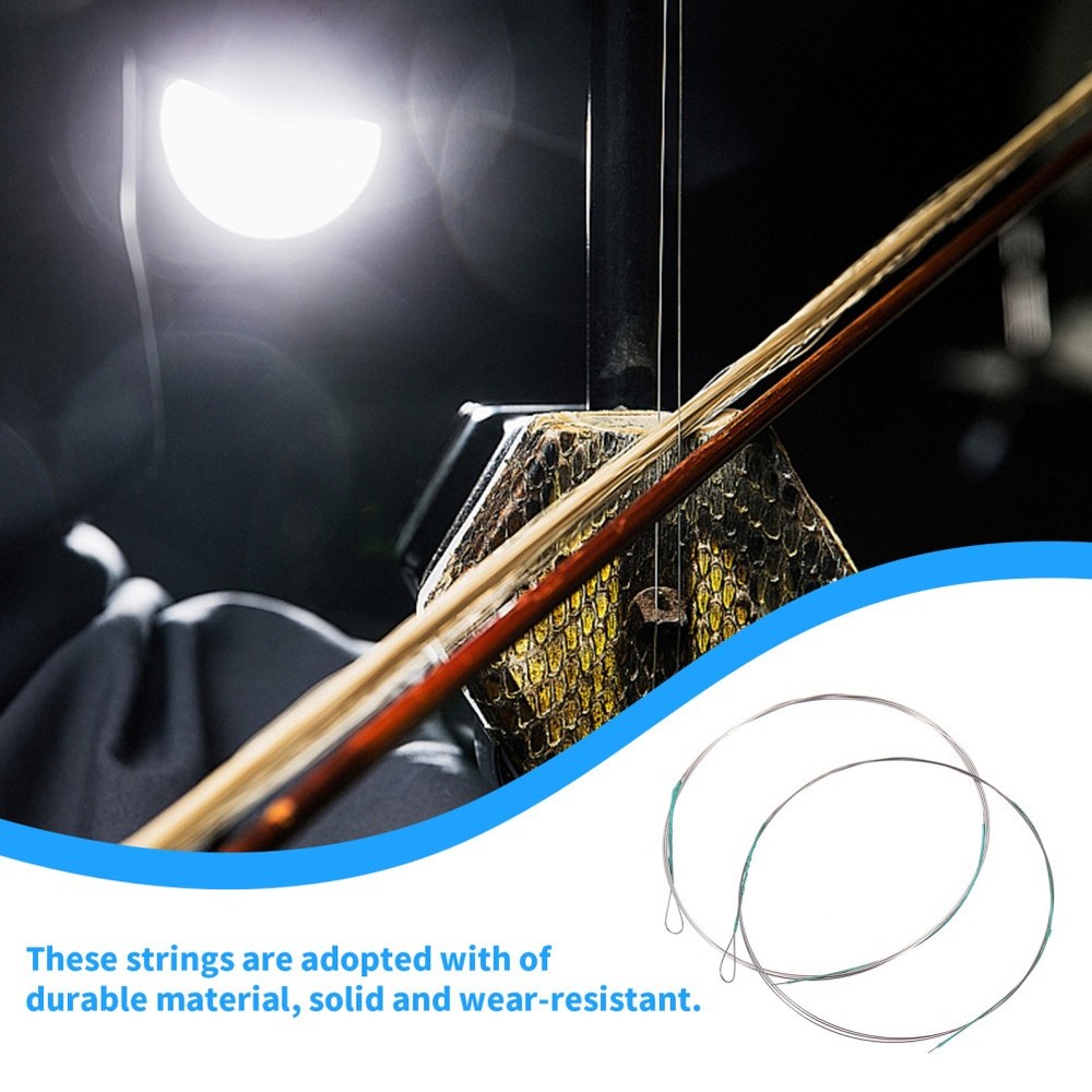 2 Pcs Accessories for Stringed Instruments Erhu Strings Parts Durable