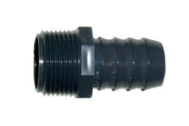 10 Pack Barbed Male Pipe End 3/4''