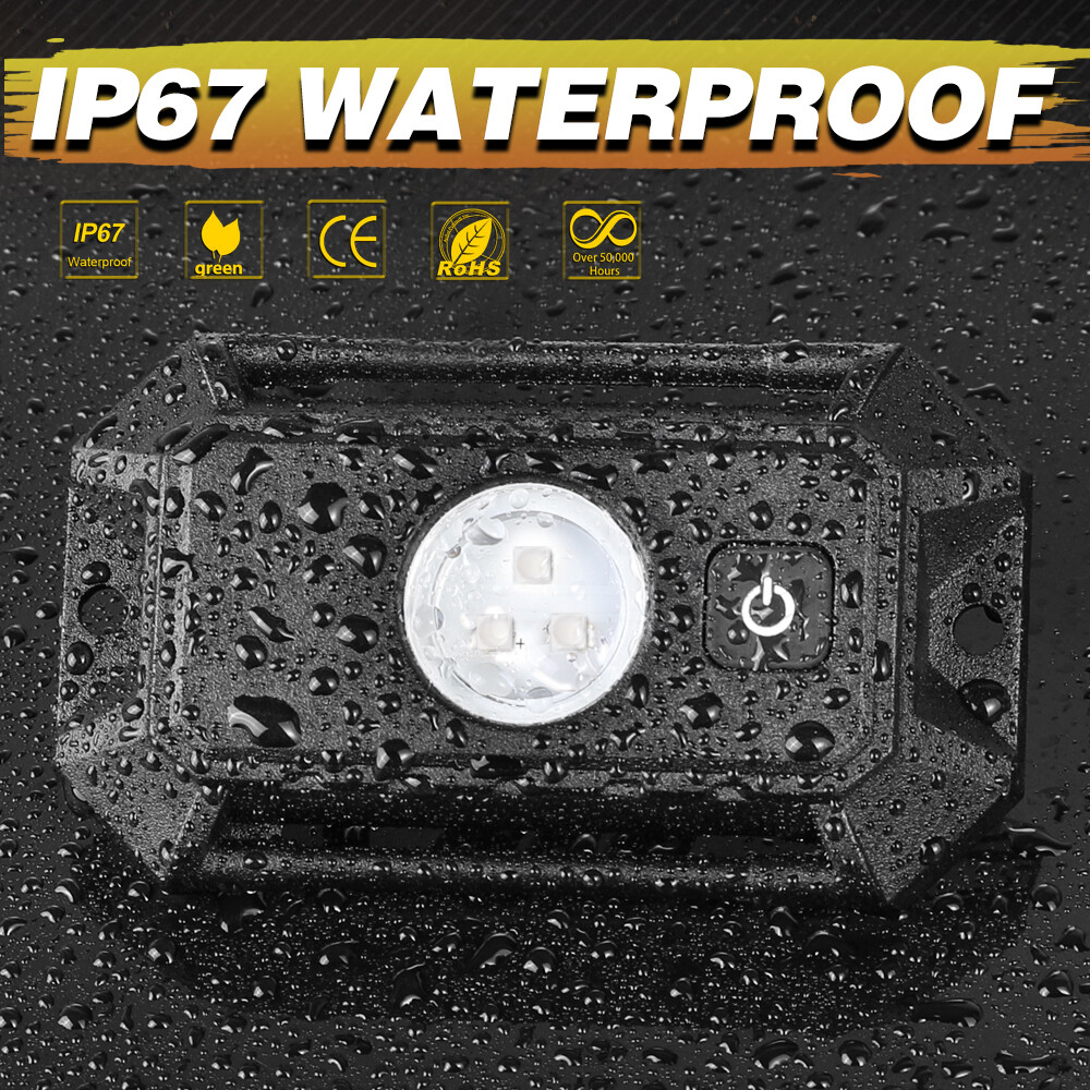 For Polaris Ranger RZR XP 1000 UTV ATV Universal Roll Bar Mount LED Dome Light