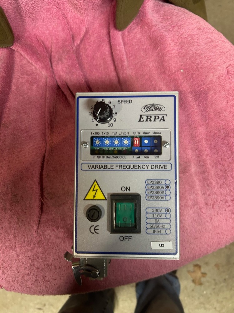 erpa variable frequency drive model ep2390a