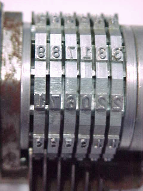 LEIBINGER NUMBERING MACHINE NUMERATOR CO