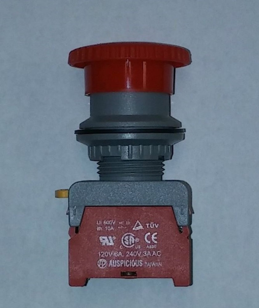Auspicious Eks30 1O C Key Release Emergency Stop Switch 120V