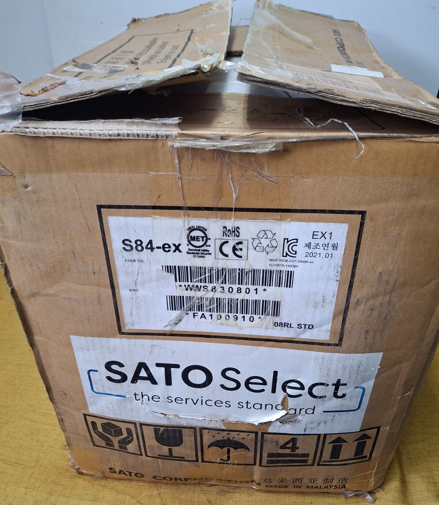Sato S84 EX Industrial Thermal Barcode Printer Engine For High Volume Operation